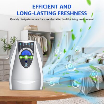VTAR Ozone Machine, 500mg/h Multipurpose Ozone Machine Purify Air, Water, Fruits, Vegetables, Toothbrushes, Aquarium. Fruit Cleaner Device in Water