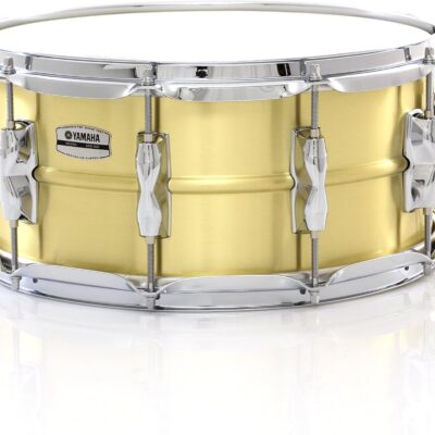 Yamaha Recording Custom 14×6.5 Brass Snare Drum
