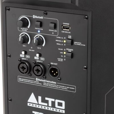 81hBvXWb6kL. AC SL1500 ALTO TS410 2000W 10 Powered PA Speaker with 3 Channel Mixer, Bluetooth Streaming, Wireless Loudspeaker Linking, DSP App