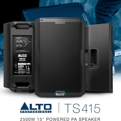 81icdUANXL. AC SL1500 ALTO TS415 2500W 15 Powered PA Speaker with 3 Channel Mixer, Bluetooth Streaming, Wireless Loudspeaker Linking, DSP App