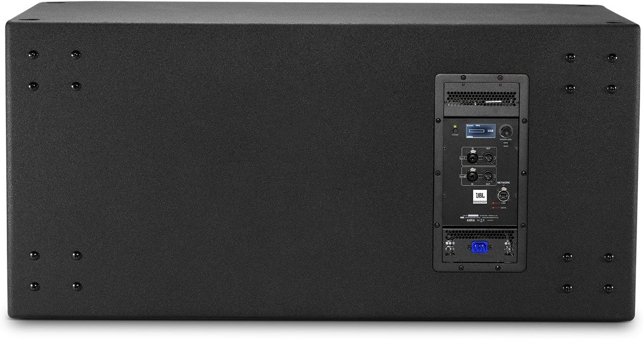 JBL Professional SRX828SP Portable, Active, Amplified, Powered Dual 18 Inch Subwoofer System. 2000 Watt Peak Crown Amplifier. DJ, PA, Stage. Black