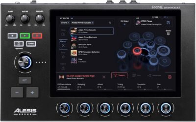 Alesis Strata Prime Electric Drum Set with Touch Screen, Triple-Zone ARC Cymbals, Active Magnetic Hi-Hat Controller, Dual-Zone Mesh Heads, 20 Kick, 215,000 Multi-Channel Samples