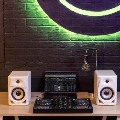 81m9m7B87L. AC SL1500 Pioneer DJ DDJ-FLX4 2-deck Rekordbox and Serato DJ Controller – Graphite