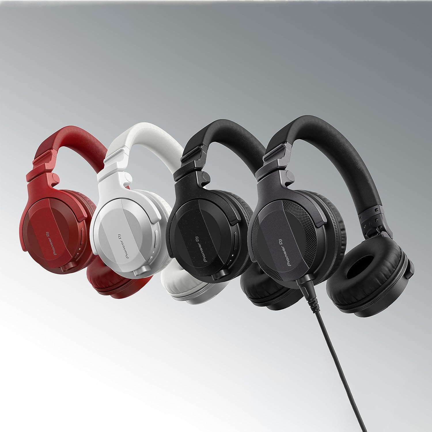 Pioneer DJ HDJ-CUE1 On-Ear Wired Headphones, Dark Silver