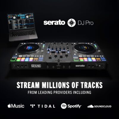 RANE PERFORMER 4-Channel Motorized DJ Controller, 7 Platters with Displays, Precision Feel Faders, Stem Split, Advanced FX, Serato DJ Pro Included