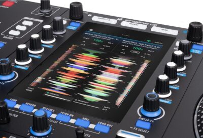 RANE SYSTEM ONE All-in-One Standalone Motorized DJ Controller with Engine DJ OS, Seamless Mixing on 2 Decks, Stems FX, Serato DJ Pro, XLR Outputs