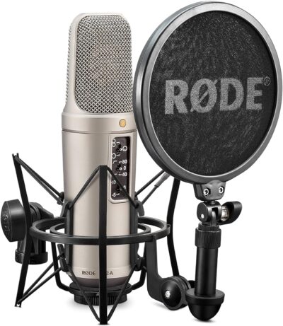 Rode NT2-A Studio Solution Microphone, Silver, Wired, Singing