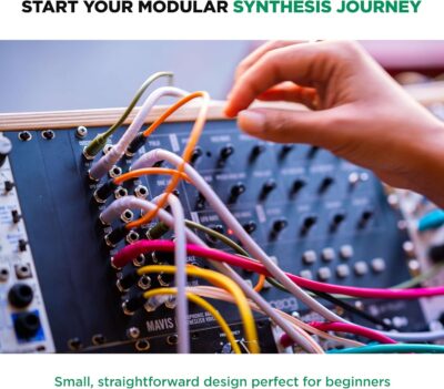 81oroXkYCBL. AC SL1500 MOOG Mavis – Standalone Semi-Modular Analog Synthesizer Kit with Keyboard; Analog Oscillator, Filter, Envelope Generator; Wavefolder; and Dust Cover