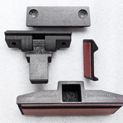 Loudio Dust Cover Hinges Kit – Upgrade Replacement for Technics SL-1200MK7 / SL-1200M7L Turntable, Vinyl Record Player Lid