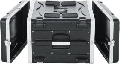 81pU7cdPFsL. AC SL1500 Gator Cases Lightweight Molded 6U Rack Case with Heavy Duty Latches, Standard 19.25 Depth (GR-6L)