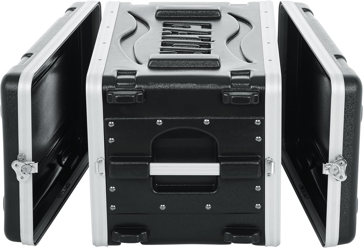 Gator Cases Lightweight Molded 6U Rack Case with Heavy Duty Latches, Shallow 14.25 Depth (GR-6S)