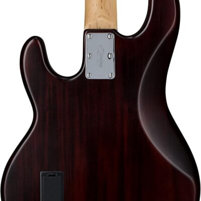 Sterling by Music Man StingRay Ray4 Bass Guitar in Walnut Satin