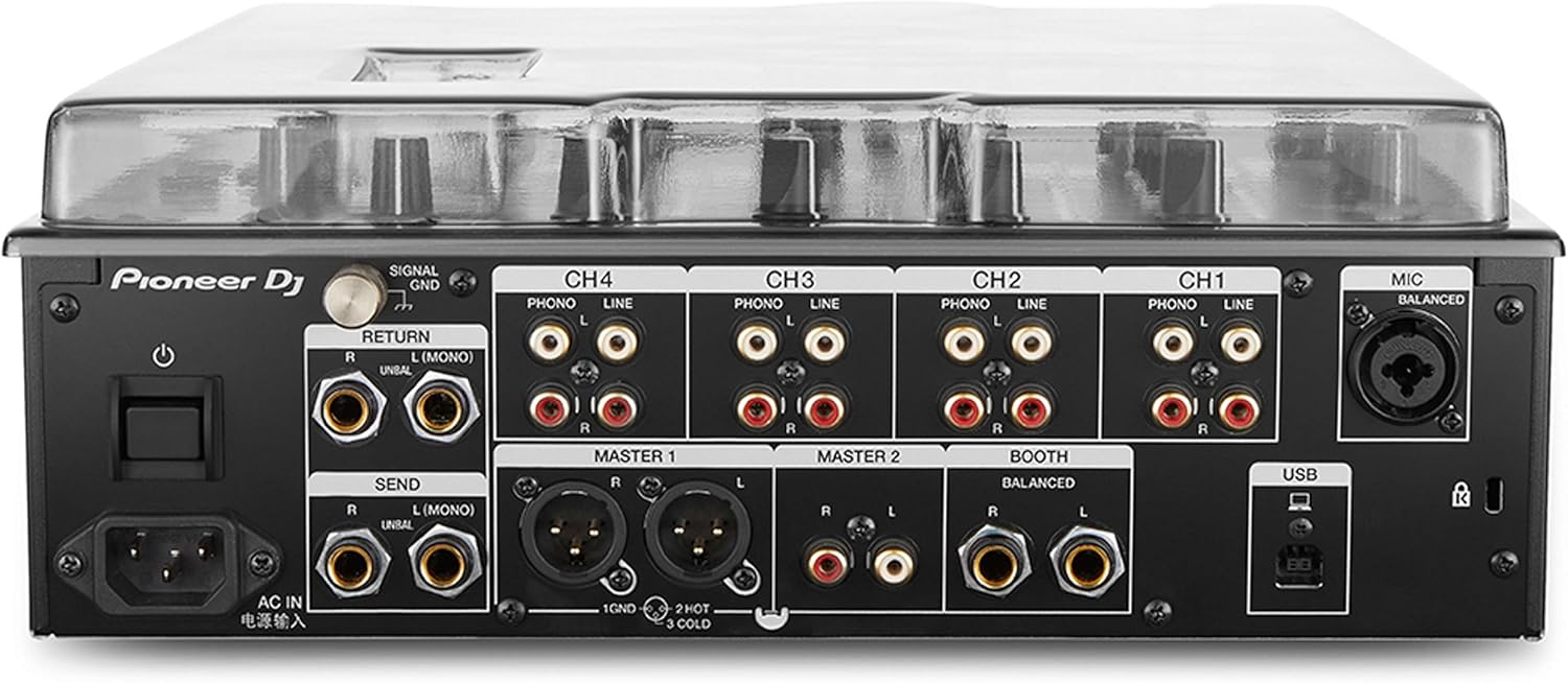 Decksaver Pioneer DJM-750MK2 Impact Resistant Polycarbonate Cover