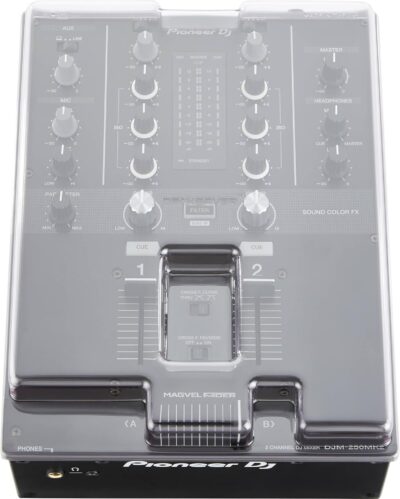 81sSXW NRQL. AC SL1500 Pioneer DJM-250MK2 2-channel DJ Mixer with Decksaver Cover for DJM-250MK2