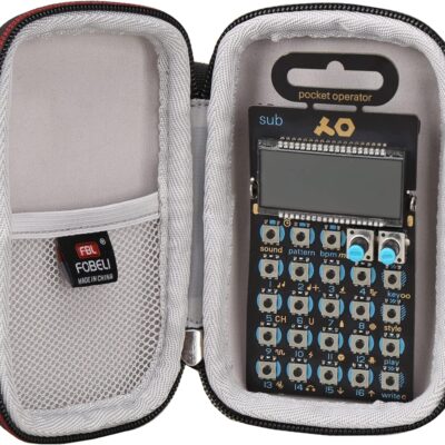FBLFOBELI Hard Protective Case for Teenage Engineering Pocket Operators PO-12, PO-14, PO-16, PO-20, PO-24, PO-28, PO-32, PO-33 and PO-35 Sub Bass Synthesizer (Case Only)