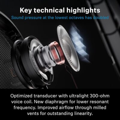 81tQSsoBtpL. AC SL1500 Sennheiser HD 660S2 – Audiophile Open-Back Over Ear Headphones with Deep Bass Extension and Refined Acoustic Performance, Over-Ear Headphones for PC, Music, Gaming, Podcasts, Premium Black