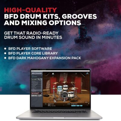 Alesis Nitro Ultimate Electric Drum Set with Dual Zone Quiet Mesh Pads, Movable Hi-Hat, 640 Authentic BFD Sounds and 52 Kits, Bluetooth, Drumeo, USB MIDI, Double Kick Compatible