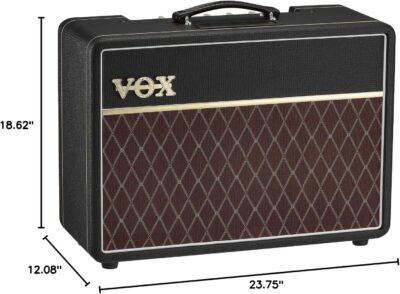 Vox AC10C1 1×10 inch 10-watt Guitar Tube Combo Amplifier w/ 1 Channel, 2-band EQ, Reverb, and Celestion Speaker