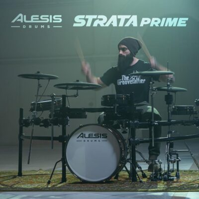 Alesis Strata Prime Electric Drum Set with Touch Screen, Triple-Zone ARC Cymbals, Active Magnetic Hi-Hat Controller, Dual-Zone Mesh Heads, 20 Kick, 215,000 Multi-Channel Samples