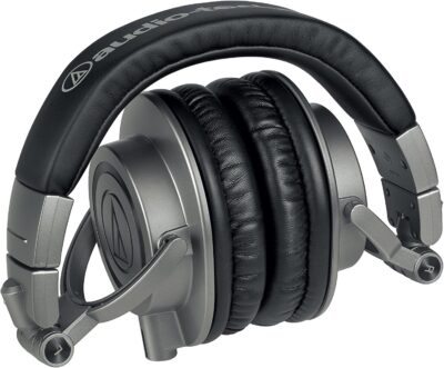 Audio-Technica ATH-M50XGM Professional Monitor Headphones, Gun Metal