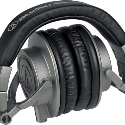 Audio-Technica ATH-M50XGM Professional Monitor Headphones, Gun Metal