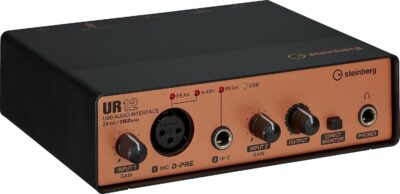81wUMVJlUuL. AC SL1500 Steinberg UR Series UR12 Black/Copper Audio Interface with Cubase AI and Cubase AI