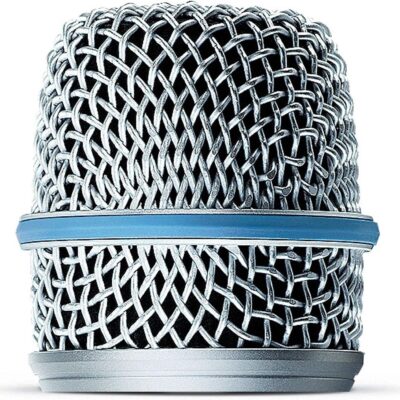 Shure BETA 57A Instrument Microphone – Supercardioid Dynamic Mic for Vocal and Instrumental Applications with High Output Neodymium Element, Durable Steel Mesh Grille and Shock Mount