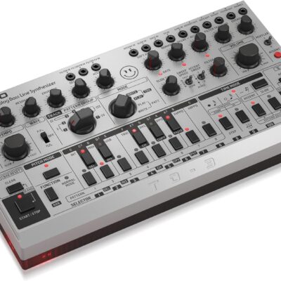 Behringer TD-3-MO-SR Modded Out Analog Bass Line Synthesizer with VCO, MIDI-Controllable VCF and Sub-Harmonics Oscillator