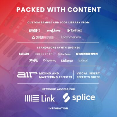 Akai Professional MPC Key 37 Standalone Production Synthesizer, Drum Machine, MIDI Keyboard, with Wi-Fi, Bluetooth, Touchscreen, Plug-ins, and Native Instruments Integration