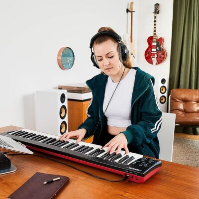 Nektar SE61 – USB MIDI Controller Keyboard with Nektar DAW Integration, Black