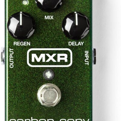 81xQgIuVWXL. AC SL1400 MXR M169 Carbon Copy Analog Delay Pedal Bundle with 2 Patch Cables and 2 Instrument Cables