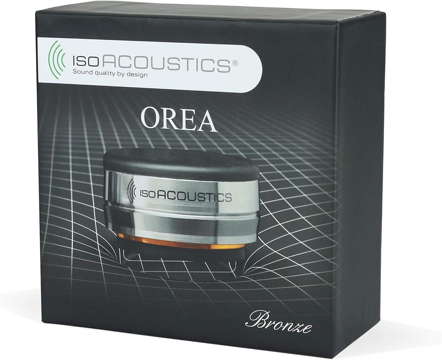 IsoAcoustics Orea Series Audio Equipment Isolators (Bronze – 8 lbs Max/pc)