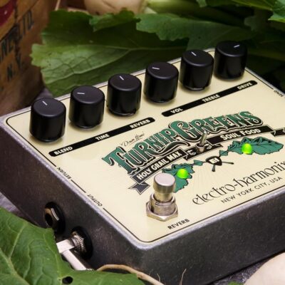 Electro-Harmonix Turnip Greens Overdrive/Reverb Multi-Effect Pedal