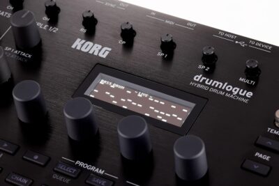 KORG drumlogue Hybrid Drum Machine (DRUMLOGUE)