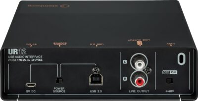 81yx5ufvfmL. AC SL1500 Steinberg UR Series UR12 Black/Copper Audio Interface with Cubase AI and Cubase AI
