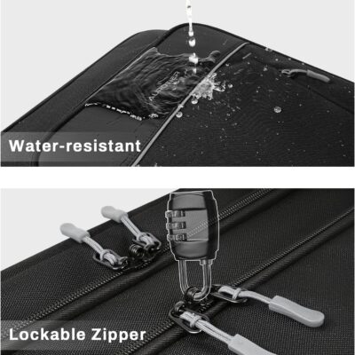 DJ Controller Bag for DDJ-FLX4/DDJ 200/DDJ 400/DDJ REV1, Padded DJ Backpack with Multi-pocket for 17 Inch Laptop, Cables, DJ Carrying Mixer Case with Adjustable Strap for DJ Equipment, Grey