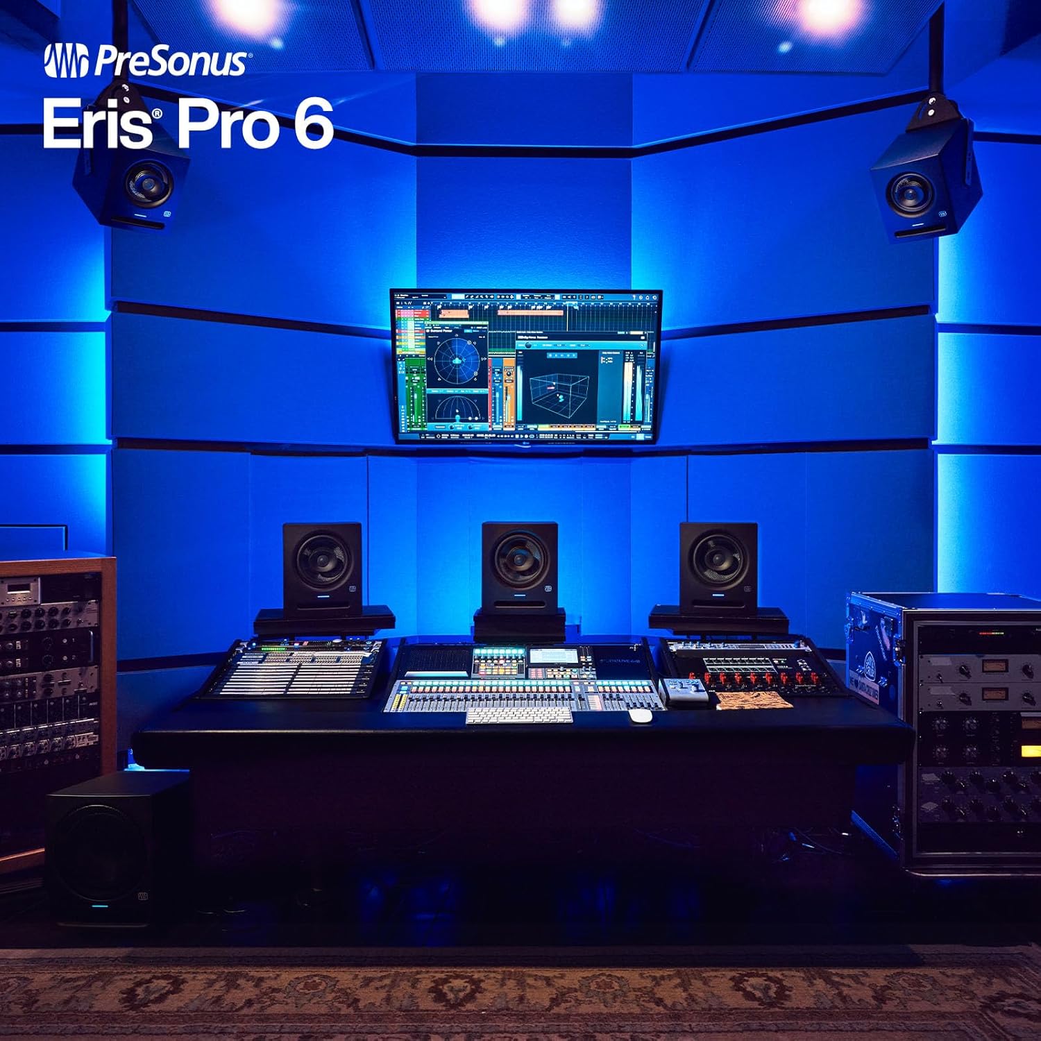 PreSonus Eris Pro 6 2-Way Biamped, Active, 6.5-inch Coaxial Studio Monitor