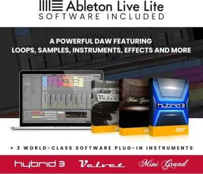 81zFOzu1eQL. AC SL1500 Akai Professional APC40 MKII – USB MIDI Controller for 1 to 1 Mapping with Ableton Live Lite with 5×8 Clip Launch Matrix, Knobs and Faders, Pro Software Suite Included