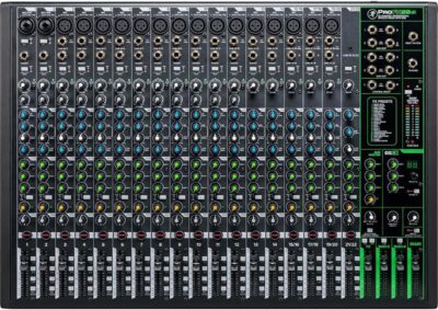 Mackie ProFX22v3 22-Channel Professional Analog Mixer with USB, Onyx Mic Preamps and GigFX Effects Engine