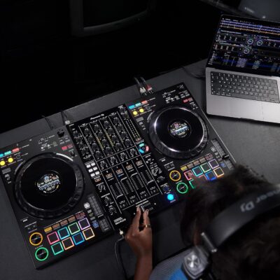 Pioneer DJ DDJ-FLX10 Limited Edition – 4-channel DJ controller for Rekordbox & Serato – Black