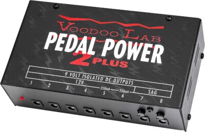Boss RE-202 Space Echo Digital Delay Pedal and Voodoo Lab Pedal Power 2 Plus Isolated Power Supply Bundle