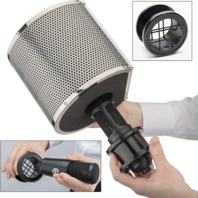 911hGpKtaOL. AC SL1500 AURAY ISO-Armor-2 Microphone Isolation Chamber