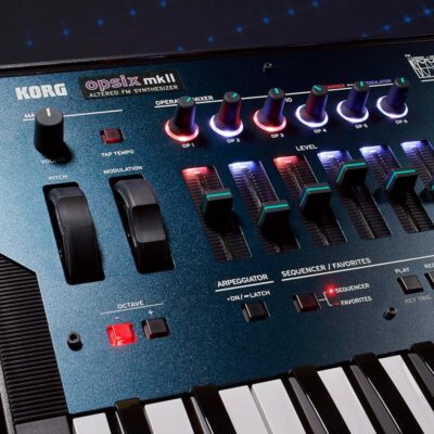 Korg opsix MKII 37-key FM Synthesizer w/ 64 Voices and 16-step Sequencer (OPSIXMKII)