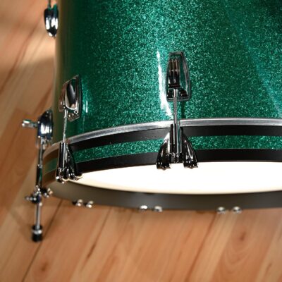916rGf8iCRL. AC SL1500 Ludwig Classic Maple 13/16/22 3pc. Drum Kit Green Sparkle
