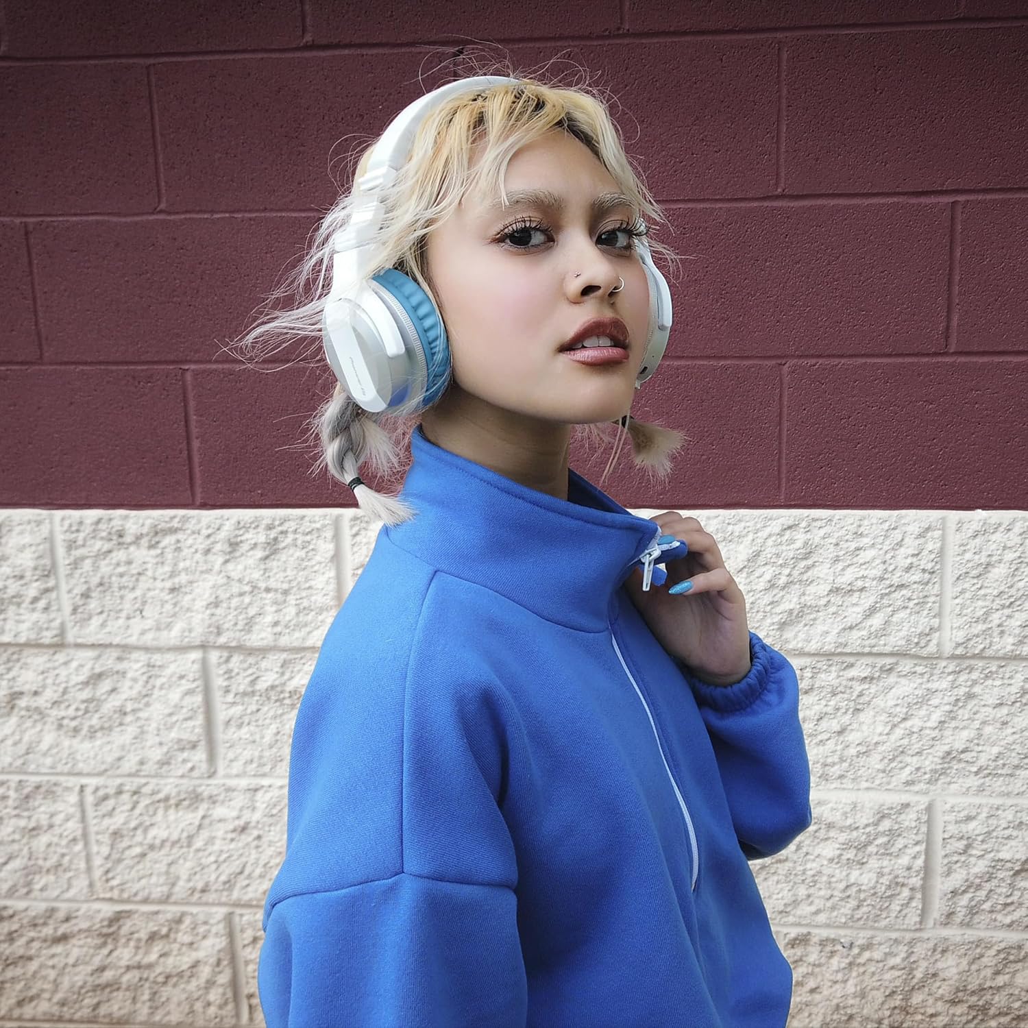 Pioneer DJ HDJ-CUE1 On-Ear Wired Headphones, Dark Silver