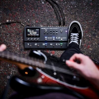 BOSS GX-100 | Advanced Guitar Effects Processor | Authentic Tube Amp Tone with AIRD Technology | 32 Amp Types & 170+ BOSS Effects Derived from the Flagship GT-1000