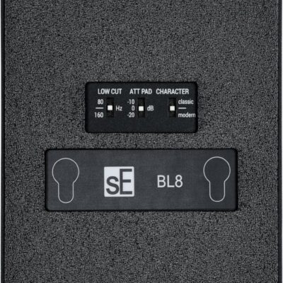 SE ELECTRONICS BL8 Cardioid Boundary Microphone with EQ Control Kelly Shu Compatible Black