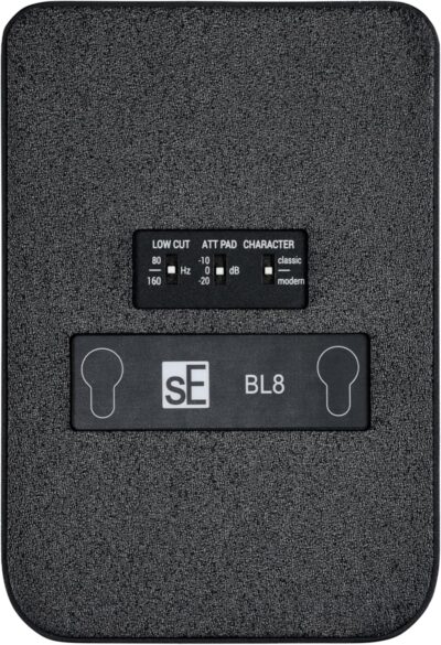 SE ELECTRONICS BL8 Cardioid Boundary Microphone with EQ Control Kelly Shu Compatible Black