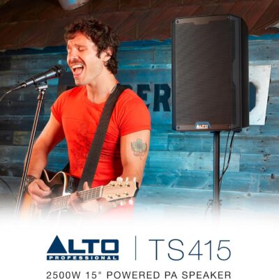 91GvDeG2AJL. AC SL1500 ALTO TS415 2500W 15 Powered PA Speaker with 3 Channel Mixer, Bluetooth Streaming, Wireless Loudspeaker Linking, DSP App
