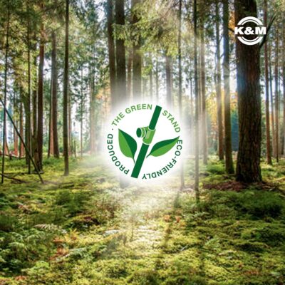 K&M Konig & Meyer 26772.000.56 Table Monitor/Speaker Stand | Solid Stable V Shape Level Base | Height Adjust | Secure Safety Pin | Non-Slip/Vibration Rubber Pads | Steel | German Made | Black